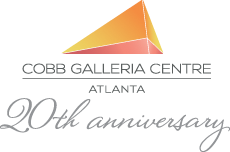 Cobb Galleria Centre 20th Anniversary Logo