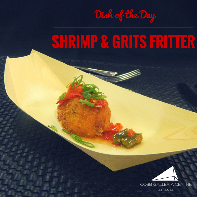 Dish of the Day Shrimp & Grits Fritter