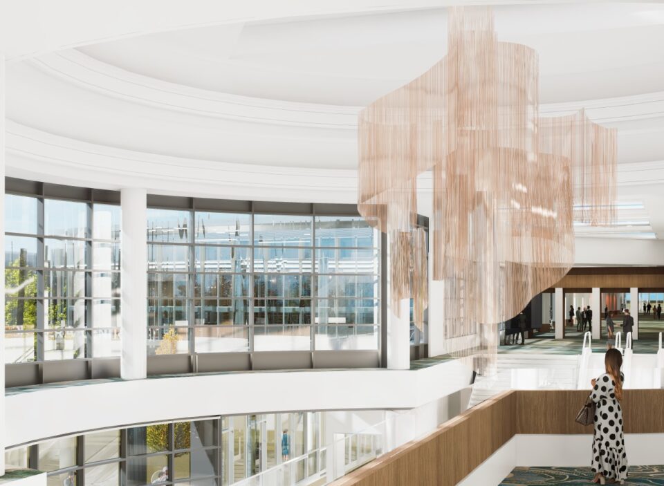 Overlooking the Renovated Rotunda
